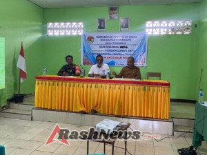 Musdes RKPDes 2026 Berjalan Aman, Babinsa Koramil Kewapante Hadir Monitoring