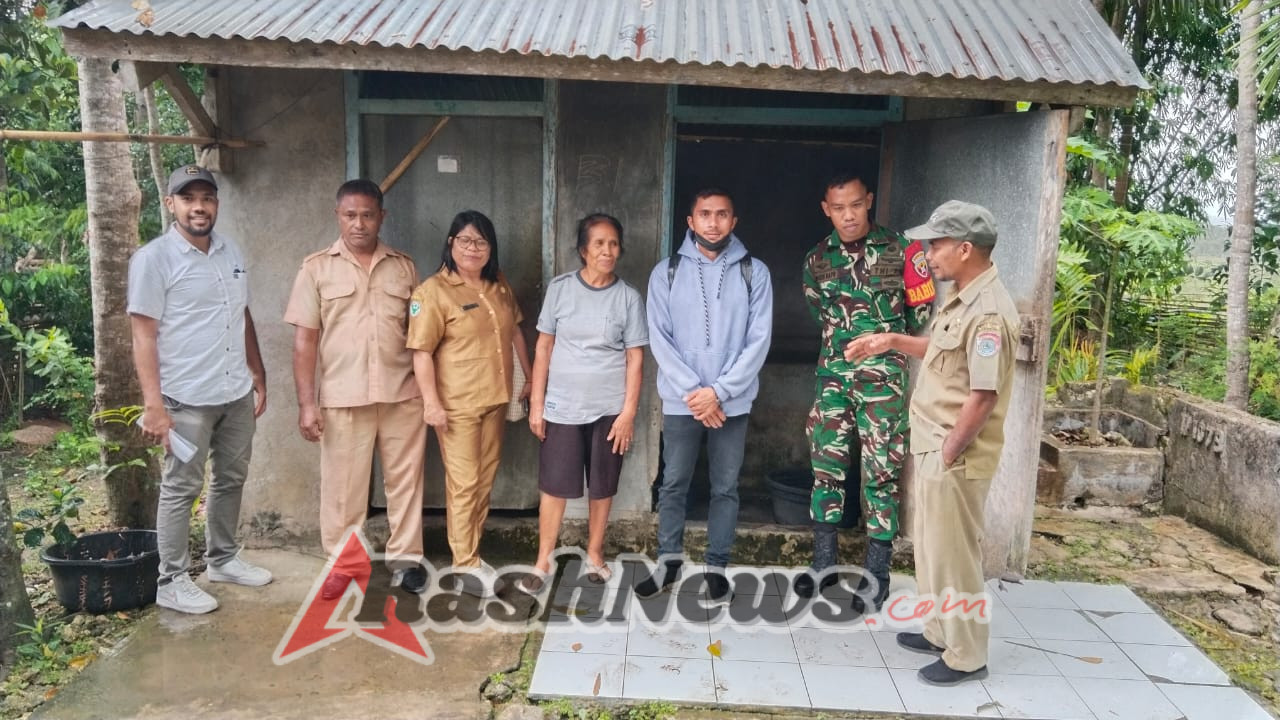 Babinsa Koramil 01/Lewa Bersama Puskesmas Gelar Monitoring Sanitasi Warga Kondamara