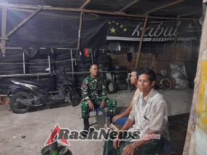 Babinsa Poto Tano Ingatkan Warga Pentingnya Menjaga Ketertiban dan Keamanan
