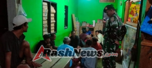 Babinsa Serka Alimudin Ajak Warga Seteluk Waspada dan Jaga Ketertiban Lingkungan