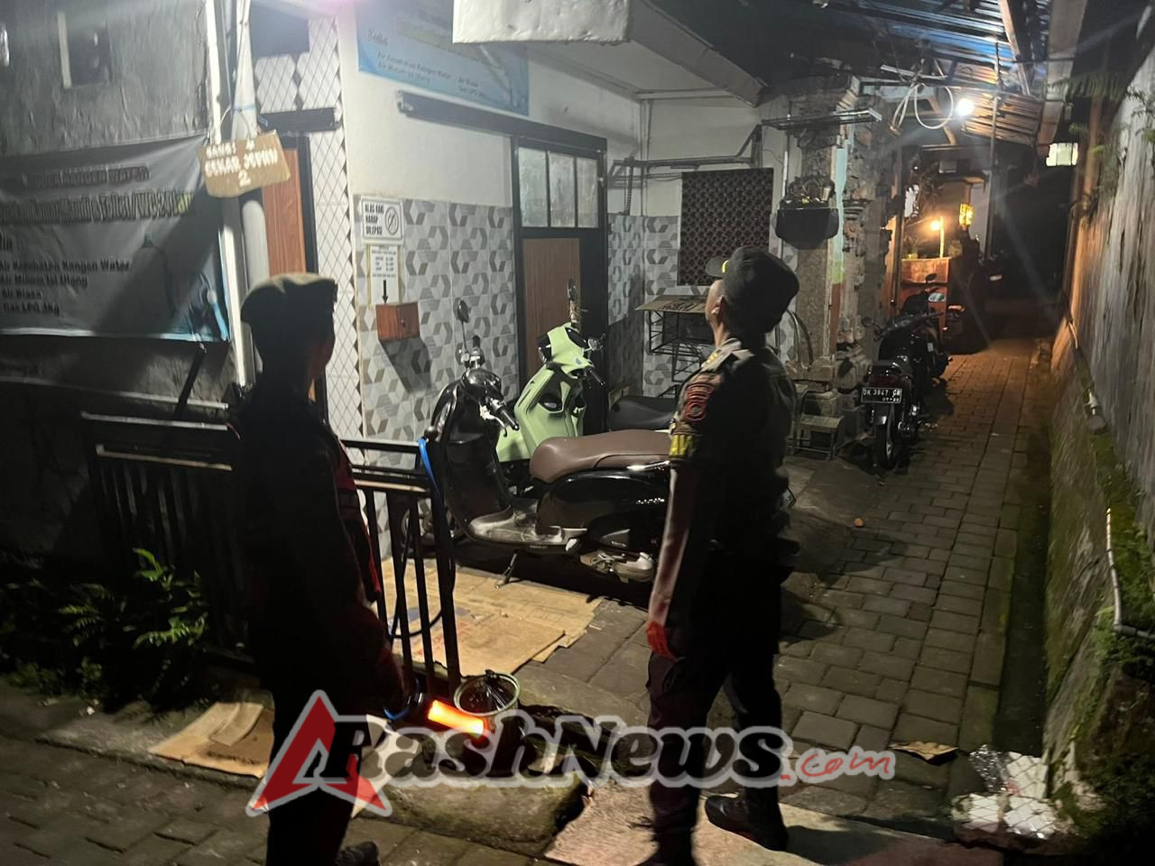 Polsek Kediri Gencarkan Pelaksanaan Patroli Barcode Malam Hari