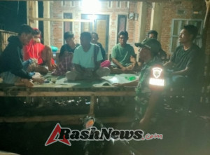 Larangan Penggunaan Listrik untuk Jebakan Hama Babi Disosialisasikan Babinsa Parado