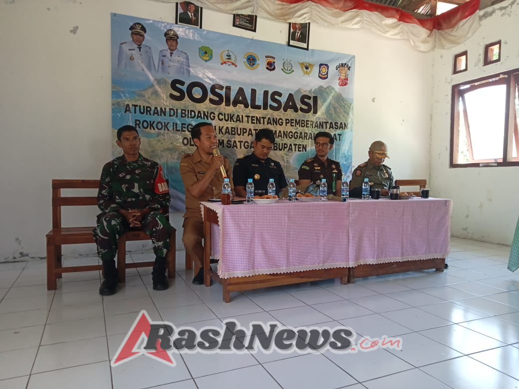 Babinsa Golo Ronggot Dampingi Sosialisasi Bea Cukai: Peran Aktif TNI AD dalam Penguatan Kesadaran Hukum Masyarakat.