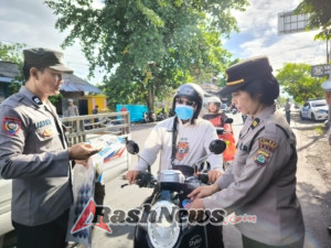 Satgas Binluh Ops Zebra Agung 2025 Ajak Pengendara Tertib Berlalu Lintas di Simpang Galiran