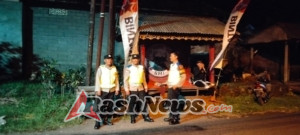 Polsek Marga Patroli Subuh Atensi Rawan Terjadinya Gangguan Kamtibmas