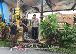 Kapolsek Selemadeg barat Pimpin Langsung Patroli siang pantau Situasi Kamtibmas wilayah