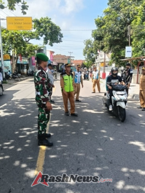 TNI dan Brimob Dukung Penertiban Lalu Lintas di Dompu, Lokasi Utama Oppo Karijawa & Pemakaman Rade Sala