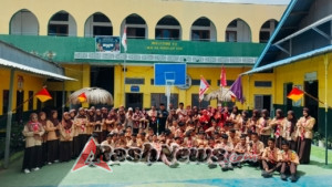 Babinsa Taubneno Dukung Pembukaan Perjusami MA Al Hikmah Soe