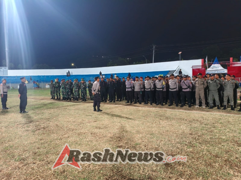 1.500 Penonton Padati Stadion: Kodim 1602/Ende Jaga Stabilitas Keamanan di Laga ETMC Ende 2025