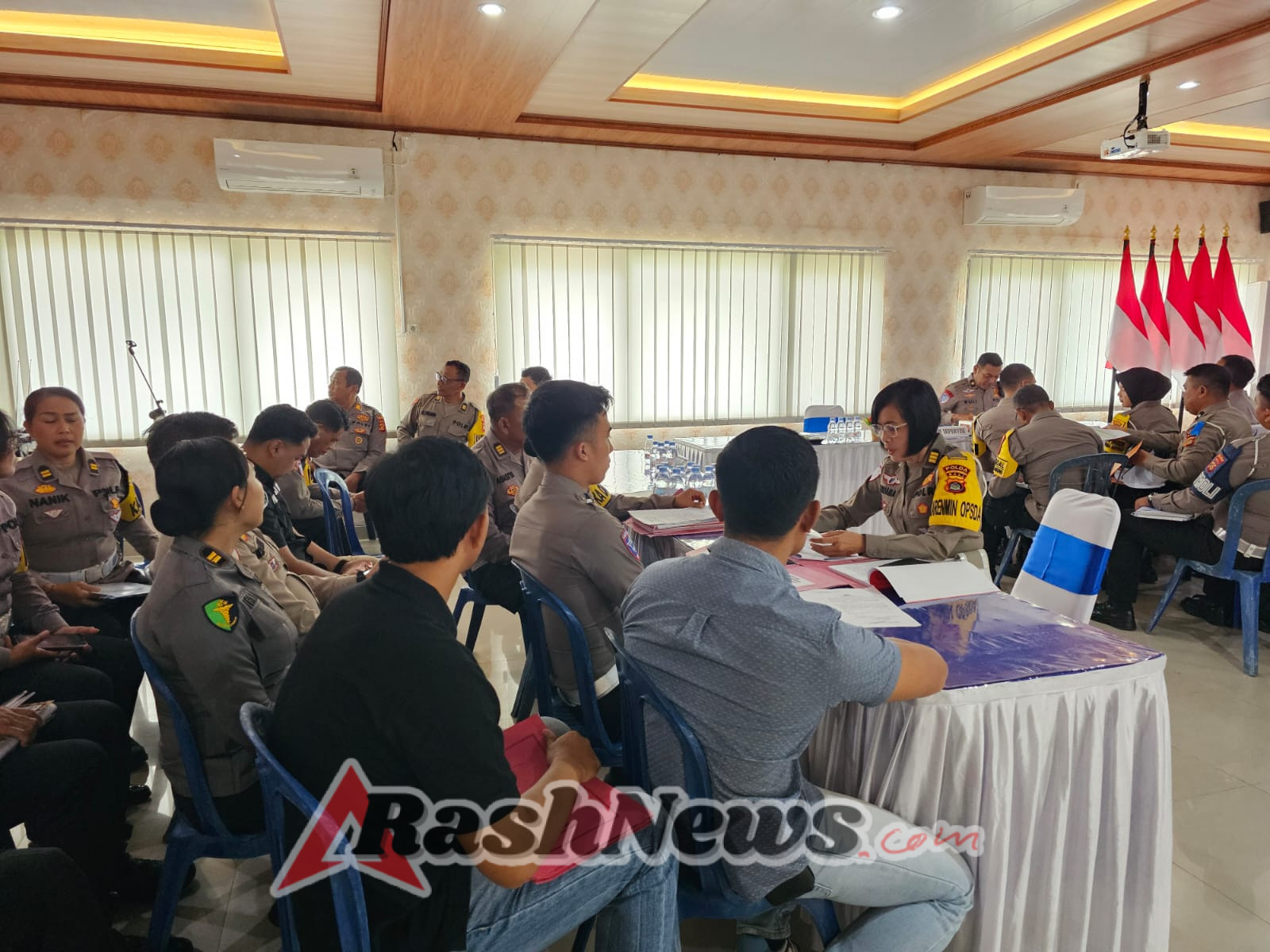 Ditlantas Polda Bali Laksanakan Supervisi Operasi Zebra Agung 2025 di Polres Tabanan