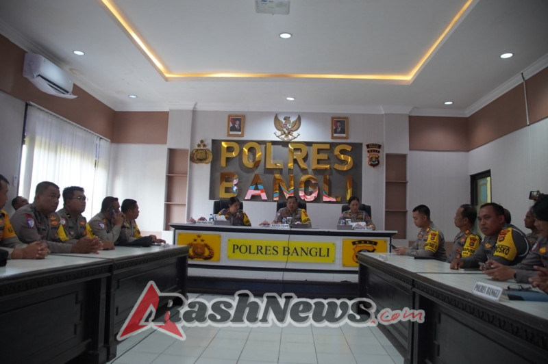 Wakapolres Bangli Dampingi Tim Supervisi Ops Zebra Agung 2025 dari Ditlantas Polda Bali