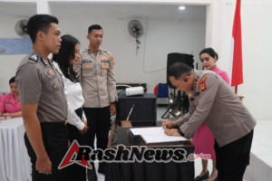 Wakapolres Karangasem Pimpin Sidang BP4R Bagi Anggota Polri Yang Akan Melangsungkan Pernikahan