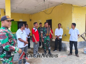 Dandim dan Warga Lakukan Pengecekan Awal Lahan Calon Pembangunan Batalyon TP di Malata