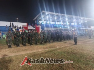 Kodim 1602/Ende Libatkan Personel Gabungan untuk Sukseskan Pengamanan ETMC Ende 2025