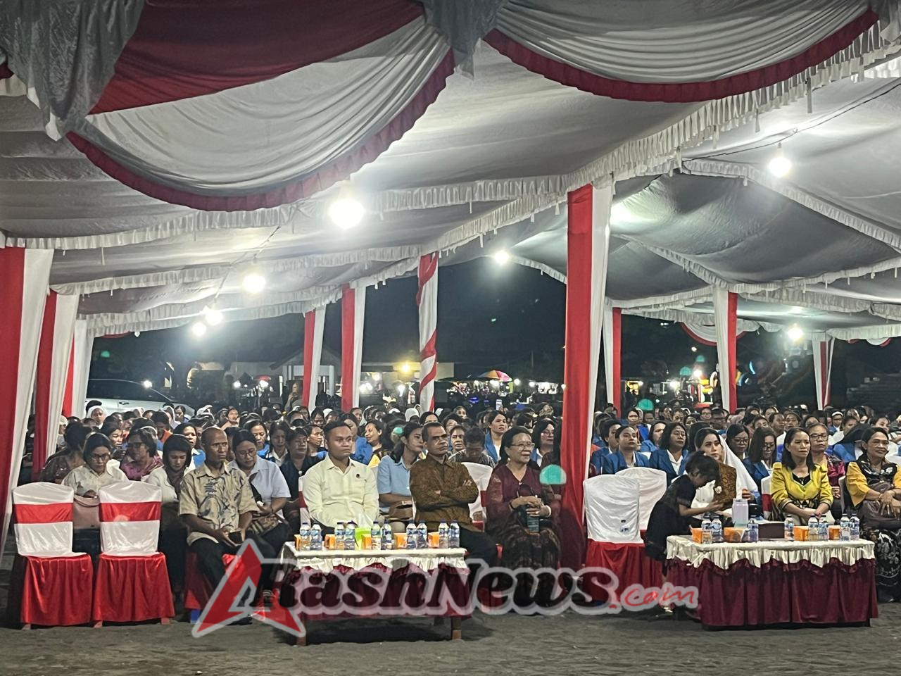 Dihadiri Pejabat Daerah, Kodim 1602/Ende Jaga Stabilitas Keamanan Penutupan Porseni PAUD 2025