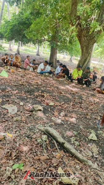 Babinsa Batutua Dampingi Mediasi Sengketa Tanah di Desa Sanggandolu