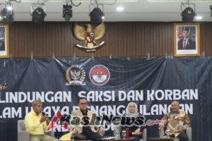 Kapten Inf Hendrik Karamulla Wakili Dandim 1601 pada Sosialisasi Penanggulangan Tindak Pidana