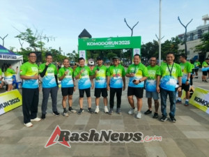 Ajang Komodo Run 2025 Meriah, Forkopimda Manggarai Barat Tunjukkan Sinergi di Water Front Labuan Bajo