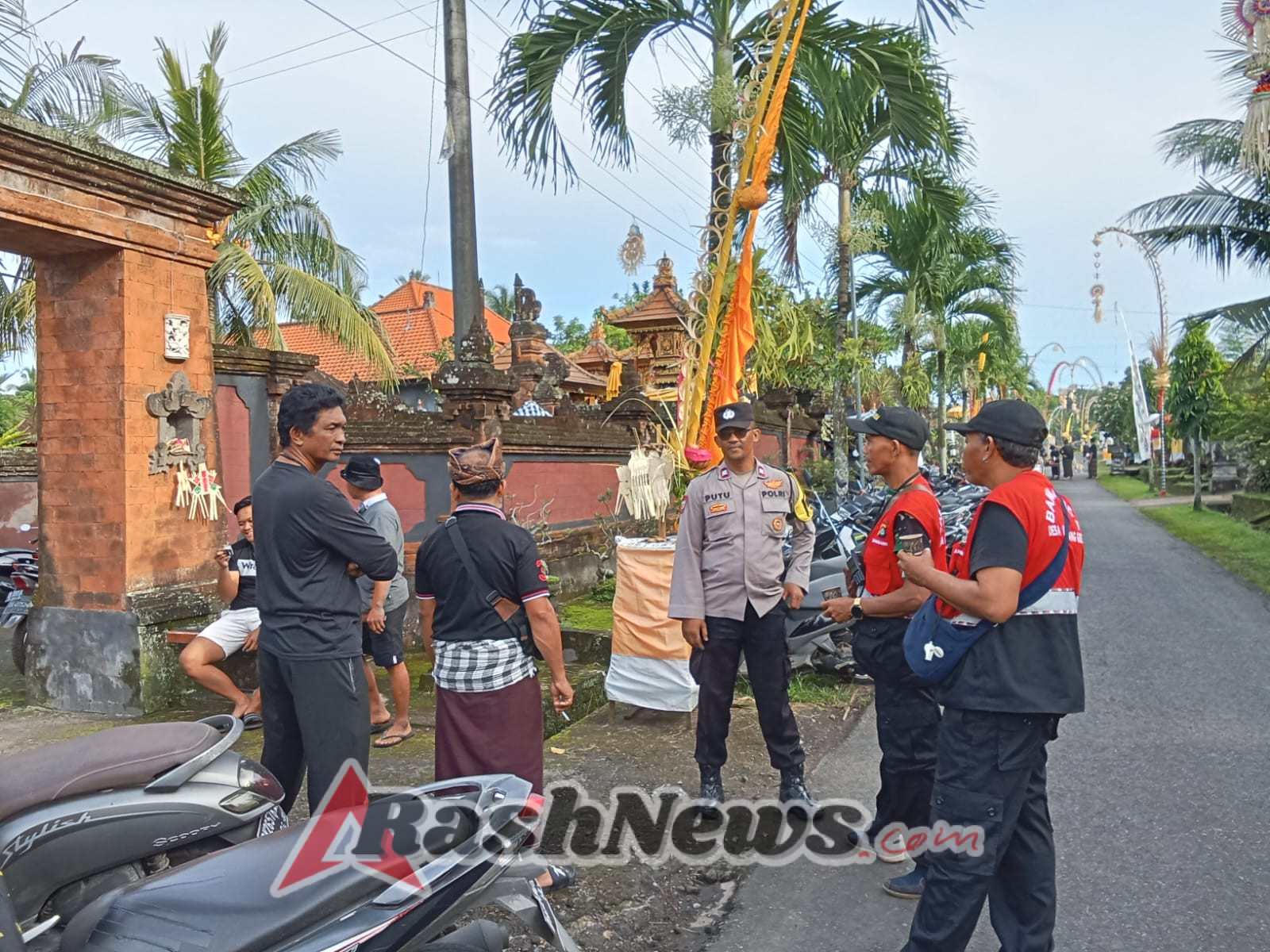 Bhabinkamtibmas Desa Mambang amankan kegiatan Lomba Mancing di Desa Mambang