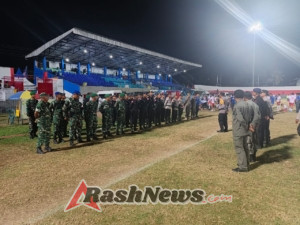 Kodim 1602/Ende Bersama Stakeholder Sukses Amankan Pertandingan ETMC Tanpa Gangguan