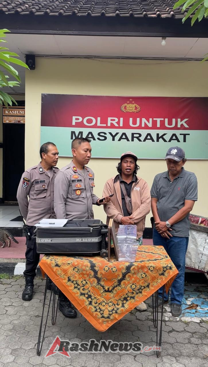 Penemuan Koper Tak Bertuan Di Denpasar Utara, Pemiliknya Ternyata Pemulung