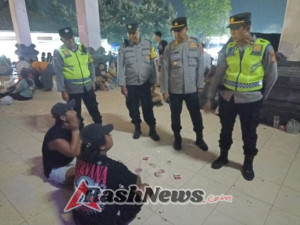 Kapolsek Marga Pimpin Pengamanan Kegiatan Festival Margarana