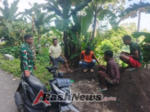 Situasi Kondusif: Babinsa Koramil 1602-04/Maurole Hadirkan Rasa Aman bagi Warga Ngesa Biri