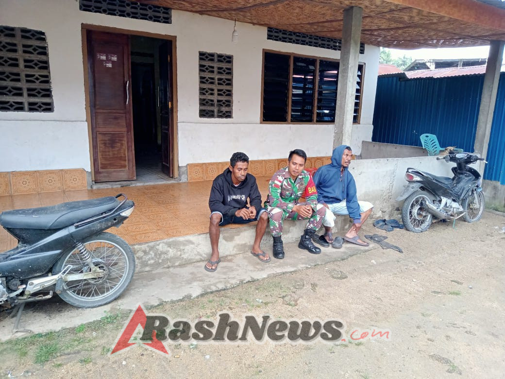 Satkowil TNI AD Tegaskan Peran Garda Terdepan Lewat Komsos di Desa Liabeke