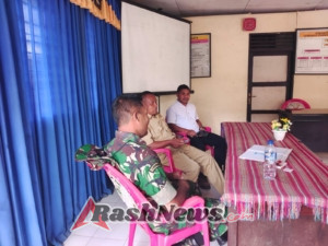 Keamanan dan Pembangunan Desa Terjaga, Babinsa Koramil 1602-01/Ende Turun ke Pu’utuga