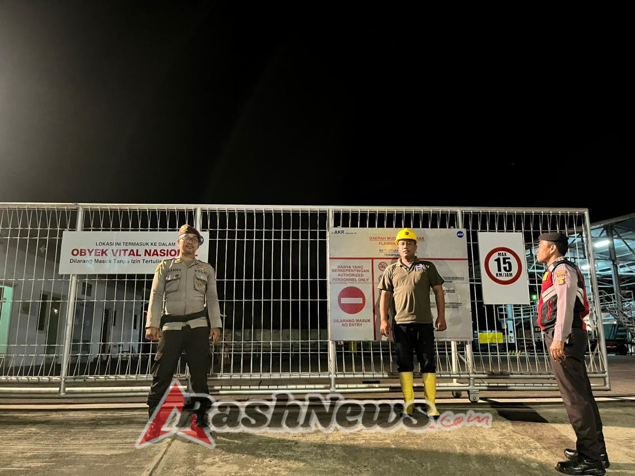 Polsek Kawasan Pelabuhan Benoa Gelar Patroli dan Sambang ke Obyek Vital Nasional, Situasi Tetap Kondusif