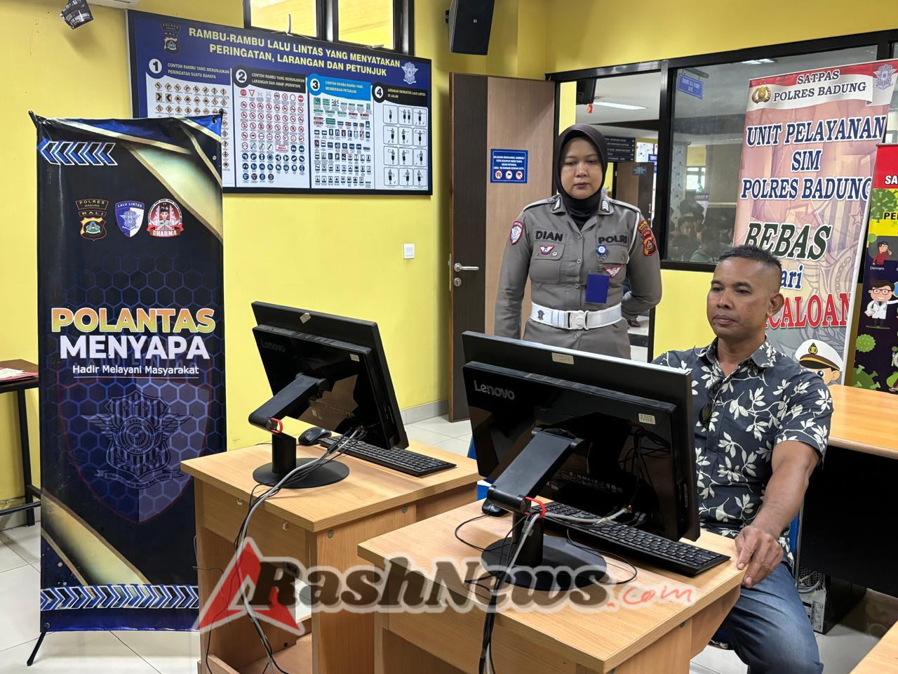 Satlantas Polres Badung Terus Gaungkan Program “Polantas Menyapa”