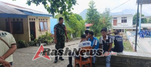 Generasi Muda dan TNI Bersinergi: Komsos Babinsa di SMAN 1 Ende Berjalan Lancar