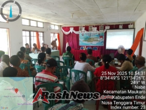 Kehadiran Babinsa Koramil 1602-01/Ende Perkuat Sinergi TNI dan Pemerintah Desa Nabe