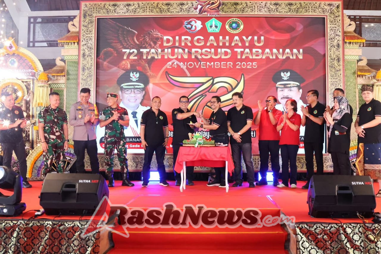 Peringati HUT ke-72, RSUD Tabanan Dapat Dukungan Penuh dari Bupati Sanjaya dan Forkopimda