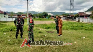 Program KDKMP di Desa Tepas Masuki Tahap Peninjauan Lapangan oleh Danramil