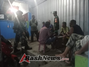 Babinsa dan Warga RT 19 RW 06 Bersinergi Jaga Wilayah Kel. Tanjung dan Melayu