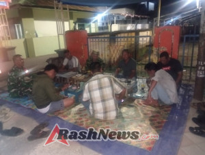 Koramil 1628-01/Taliwang, Patroli Malam untuk Lingkungan Aman dan Nyaman