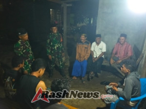 Patroli Siskamling di Wilayah Sape dan Lambu Berjalan Aman dan Kondusif