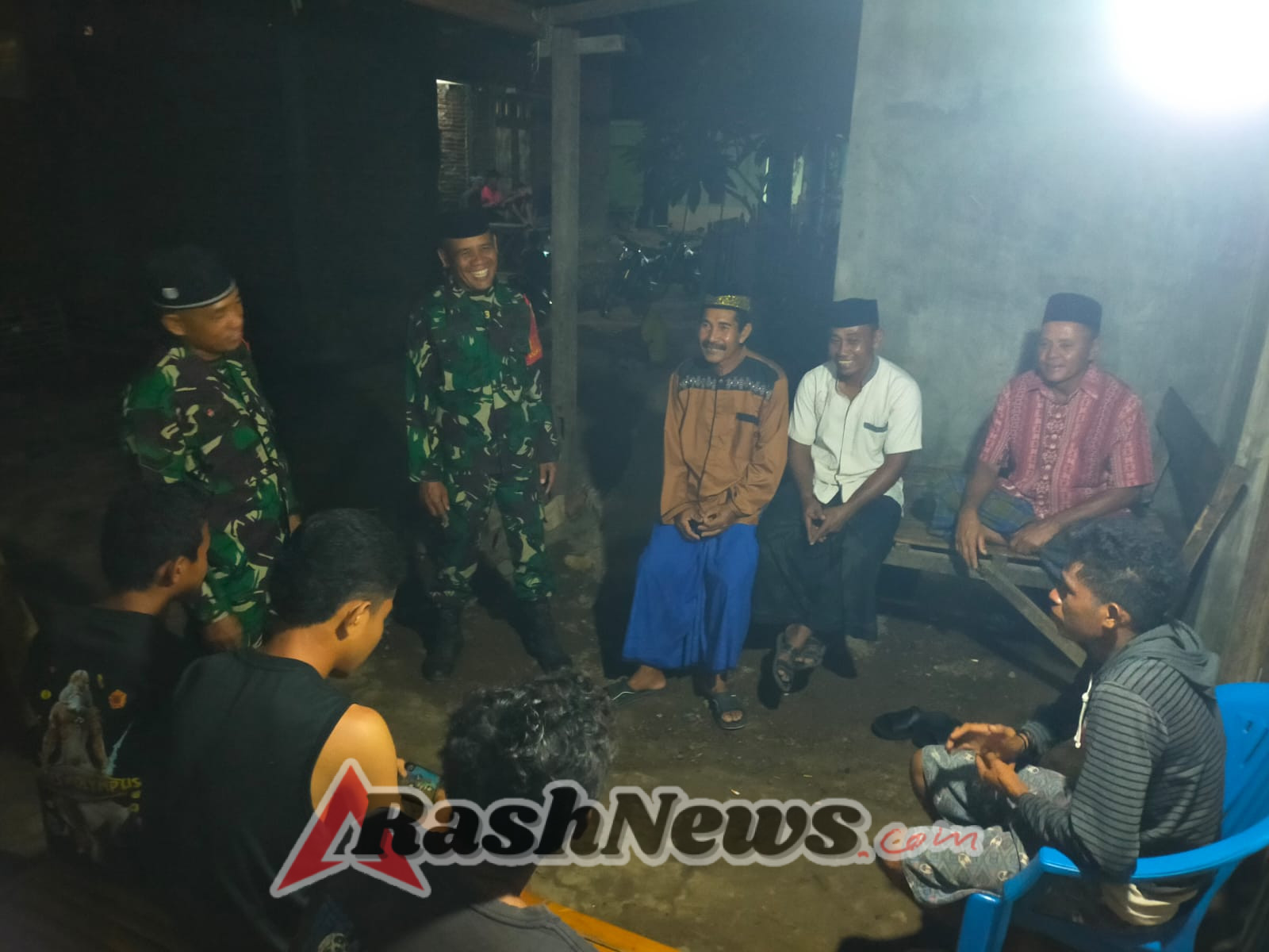 Patroli Siskamling di Wilayah Sape dan Lambu Berjalan Aman dan Kondusif