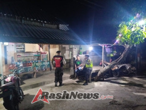 Polsek Selemadeg Gelar Patroli Malam Intensif (Blue Light Patrol), Cegah C3