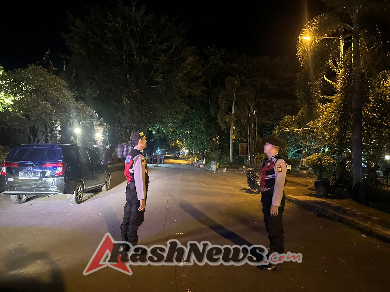 Sat Samapta Polres Klungkung Rutin Gelar Patroli Malam Jaga Kamtibmas.