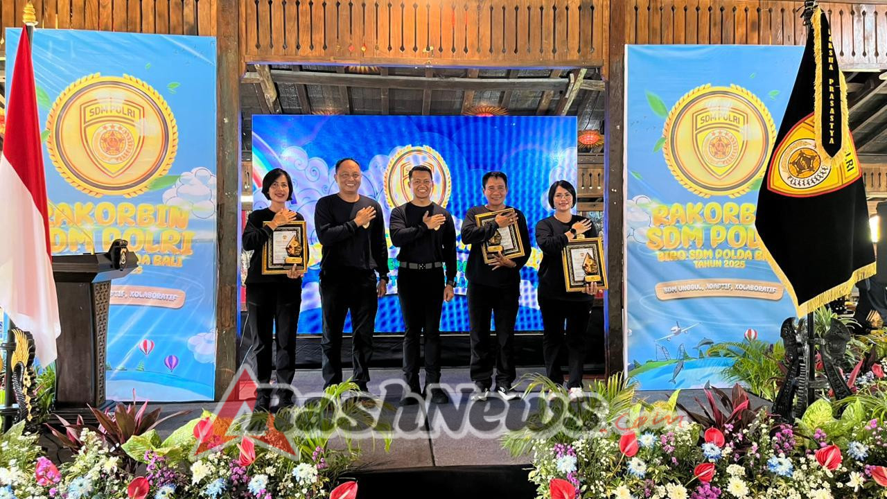 Prestasi Membanggakan, Polres Badung Raih Tiga Penghargaan Sekaligus Pada Rakorbin Polda Bali