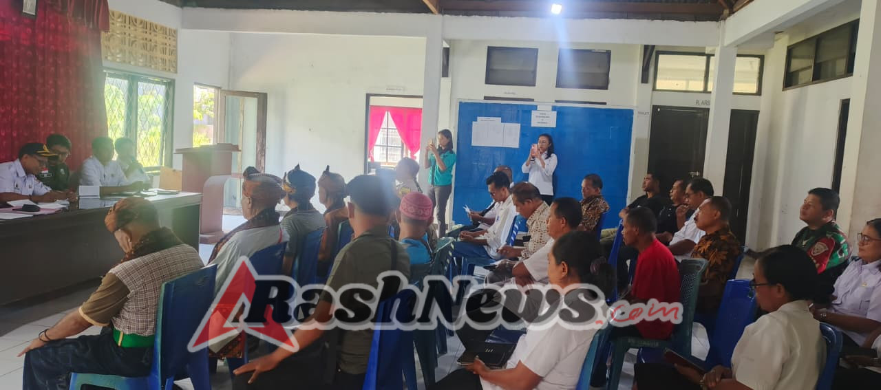 Camat Ende Tengah Pimpin Diskusi Tapal Batas Hutan Lindung Bersama Babinsa dan Tokoh Masyarakat