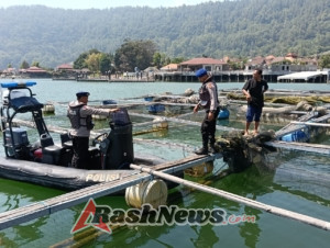Sat Polairud Polres Bangli Gelar Sambang Dialogis untuk Jaga Keamanan dan Kelestarian Perairan Danau Batur