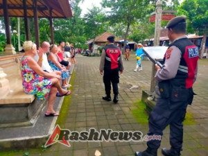 KRYD Polsek Blahbatuh Sasar Obyek Wisata, Cegah Premanisme dan Berikan Rasa Aman kepada Pengunjung