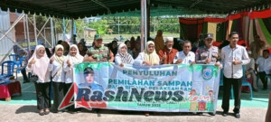 Penyuluhan Sampah di Desa Lamusung Berjalan Lancar, Babinsa Jadi Narasumber Praktis