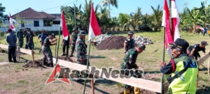 Sinergi TNI dan Warga Percepat Pembangunan Koperasi Merah Putih di Lombok Tengah