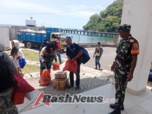 Kodim 1602/Ende Intensifkan Komsos dan Pamwil Saat Pengawasan KM Lawit di Ende