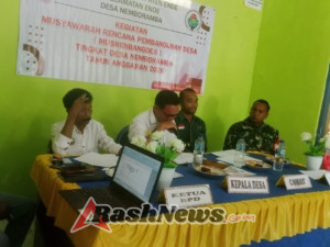 TNI Gandeng Pemerintah Desa: Babinsa Hadir di MusrenbangDes Nemboramba 2025