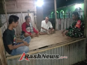 Serka Syahrudin Berikan Penekanan Anti Miras dan Narkoba di Desa Kombo